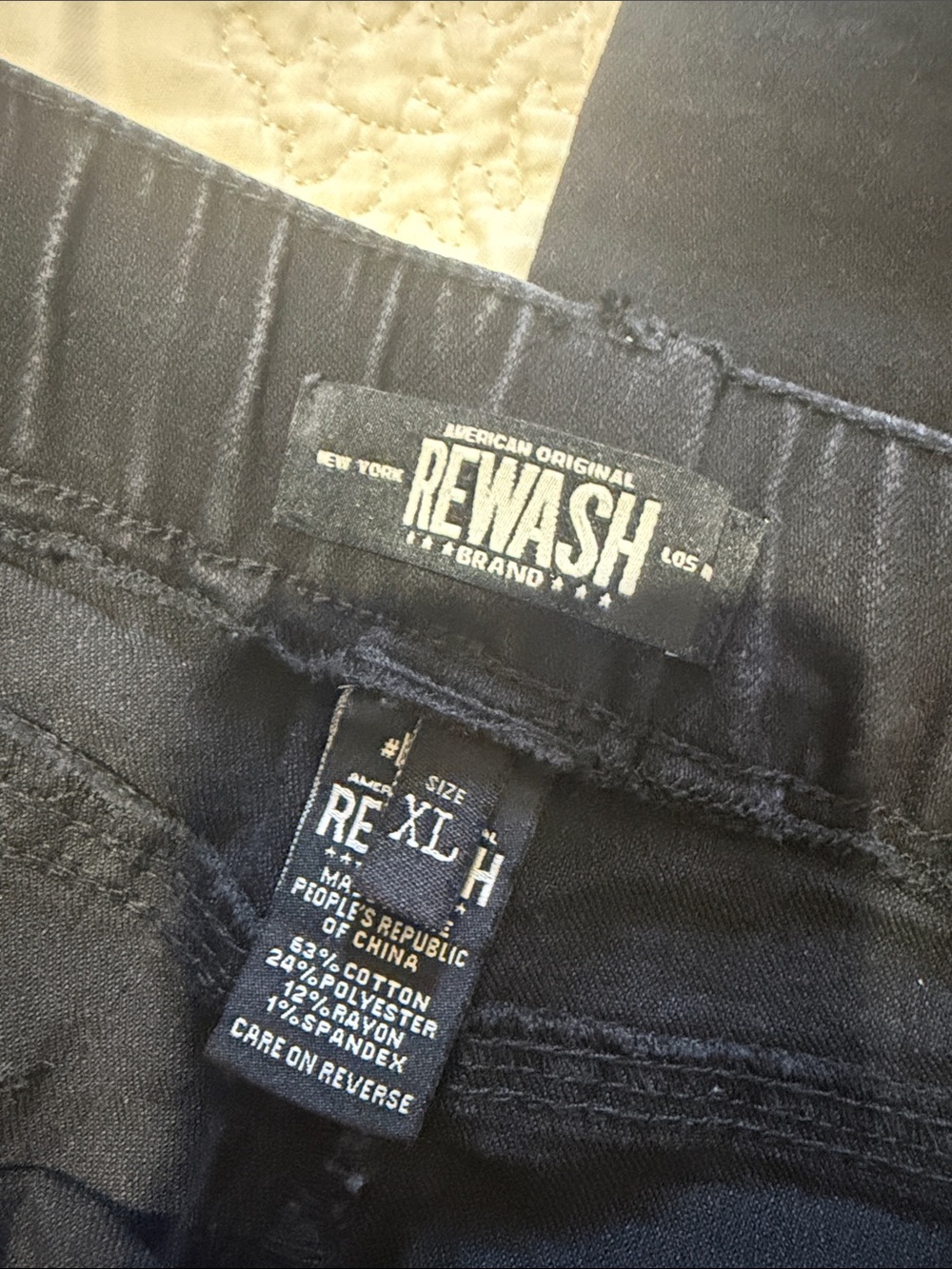 Rewashed joggers - Picture 2 of 4